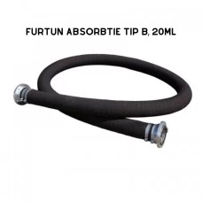 Furtun absorbtie tip B cauciuc cu insertie metalica (20ml) - 10 BAR